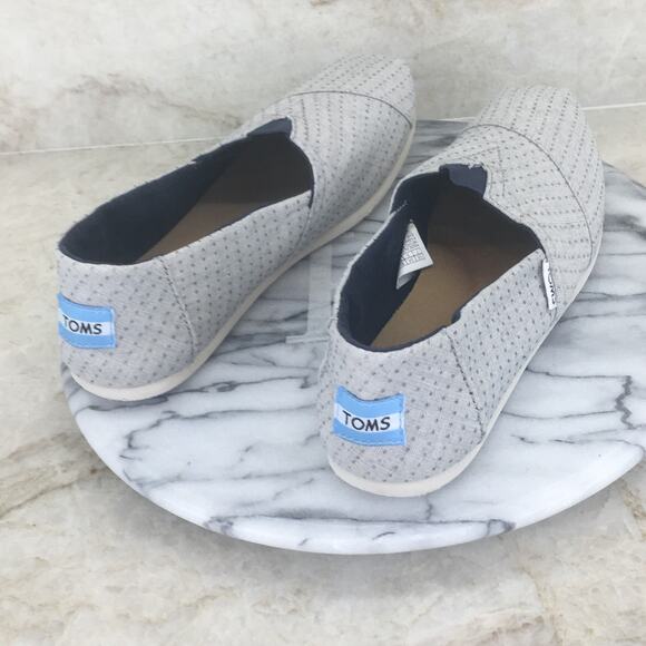 TOMS Vegan Canvas  Flats Women's Size 7 - Picture 3 of 14